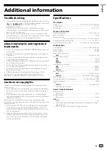 Preview for 11 page of PIONEER DJ MXP1000WH Operating Instructions Manual