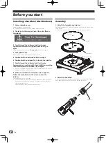 Предварительный просмотр 6 страницы PIONEER DJ PLX-500 Operating Instructions Manual