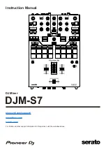 PIONEER DJ Serato DJM-S7 Instruction Manual preview