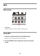 Предварительный просмотр 43 страницы PIONEER DJ Serato DJM-S7 Instruction Manual