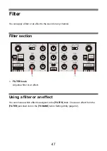 Предварительный просмотр 47 страницы PIONEER DJ Serato DJM-S7 Instruction Manual