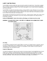 Предварительный просмотр 2 страницы Pioneer Eclipse PE-200BU Operator'S Manual