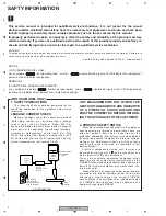 Предварительный просмотр 2 страницы Pioneer 1014TX-K - THX Select A/V Receiver Service Manual