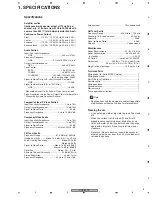 Preview for 5 page of Pioneer 1014TX-K - THX Select A/V Receiver Service Manual