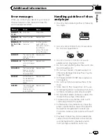 Preview for 17 page of Pioneer 1100MP - Radio / CD Owner'S Manual