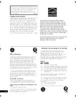 Preview for 4 page of Pioneer 310-K - DV DVD Player Operating Instructions Manual