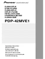 Pioneer 3325A Operating Instructions Manual предпросмотр