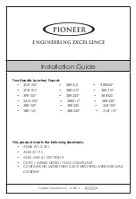 Preview for 1 page of Pioneer 3CB100 Series Installation Manual
