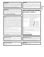 Preview for 3 page of Pioneer 4350HD - PDP - 43" Plasma TV Operating Instructions Manual