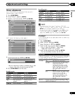 Preview for 41 page of Pioneer 4350HD - PDP - 43" Plasma TV Operating Instructions Manual