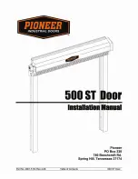 Pioneer 500 ST Installation Manual предпросмотр
