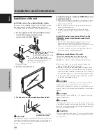 Предварительный просмотр 16 страницы Pioneer 504CMX - PDP - 50" Plasma Panel Operating Instructions Manual