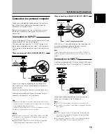 Preview for 19 page of Pioneer 507CMX - PDP - 50" Plasma Panel Operating Instructions Manual