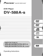 Pioneer 588A-S Operating Instructions Manual предпросмотр