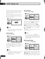 Предварительный просмотр 70 страницы Pioneer 79AVi - Elite DVD Player Operating Instructions Manual