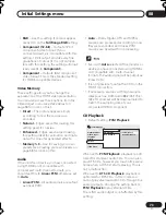 Предварительный просмотр 73 страницы Pioneer 79AVi - Elite DVD Player Operating Instructions Manual