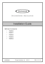 Pioneer 7AM030 Installation Manual preview