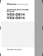 Preview for 1 page of Pioneer 814 - Steiner 10x44 Peregrine XP Binocular Operating Instructions Manual