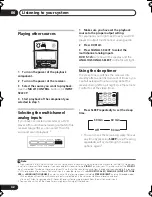 Предварительный просмотр 42 страницы Pioneer 915 Operating Instructions Manual