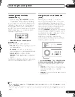 Предварительный просмотр 33 страницы Pioneer 918V-K - AV Receiver - Gloss Operating Instructions Manual