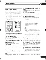 Предварительный просмотр 47 страницы Pioneer 918V-K - AV Receiver - Gloss Operating Instructions Manual