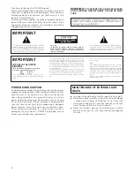 Предварительный просмотр 2 страницы Pioneer A-209R Operating Instructions Manual