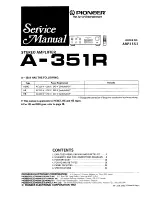 Preview for 3 page of Pioneer A-302R Service Manual