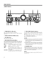 Preview for 8 page of Pioneer A-307R A-209R Operating Instructions Manual