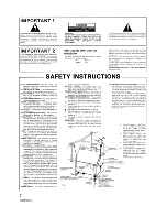 Preview for 2 page of Pioneer A-333 Operating Instructions Manual