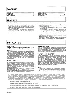 Preview for 2 page of Pioneer A-407R Operating Instructions Manual