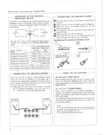 Preview for 6 page of Pioneer A-70 Operating Instructions Manual