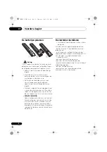 Preview for 60 page of Pioneer A-A9MK2-K Operating Instructions Manual