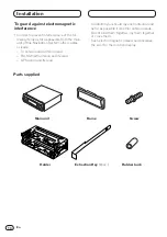 Preview for 14 page of Pioneer ANH-P9R Installation Manual