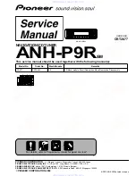 Pioneer ANH-P9R Service Manual preview