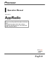Pioneer APP Radio 3 Operation Manual preview