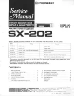 Pioneer ARP-230-0 Service Manual предпросмотр