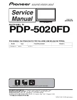 Предварительный просмотр 1 страницы Pioneer ARP3476 Service Manual