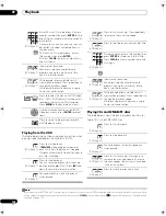 Preview for 104 page of Pioneer AS-LX70 Operating Instructions Manual