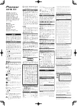 Preview for 1 page of Pioneer AS-WL100 Operating Instructions