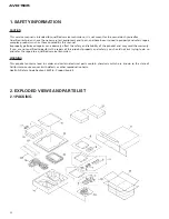Предварительный просмотр 2 страницы Pioneer AVD-505 Service Manual