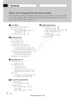 Preview for 3 page of Pioneer AVD-W7900 Owner'S Manual