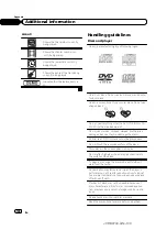 Предварительный просмотр 100 страницы Pioneer AVH-1400DVD Owner'S Manual