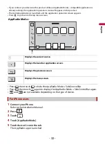 Предварительный просмотр 32 страницы Pioneer AVH-1400NEX Operation Manual