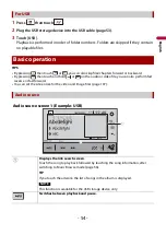 Предварительный просмотр 54 страницы Pioneer AVH-1400NEX Operation Manual