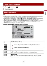 Предварительный просмотр 73 страницы Pioneer AVH-1400NEX Operation Manual