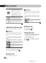 Preview for 14 page of Pioneer AVH-1450DVD Owner'S Manual