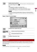 Preview for 70 page of Pioneer AVH-1500NEX Operation Manual