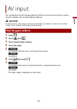 Preview for 77 page of Pioneer AVH-1500NEX Operation Manual