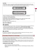 Preview for 4 page of Pioneer AVH-220EX Operation Manual