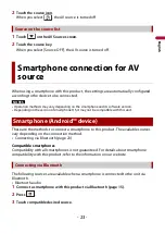 Preview for 23 page of Pioneer AVH-220EX Operation Manual